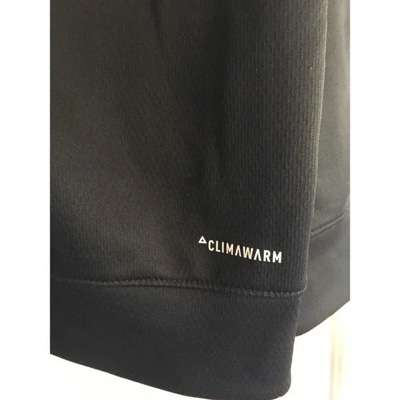 Adidas Men s Climawarm Black Front Zip Up Jacket Size 2XL - Picture 4 of 9